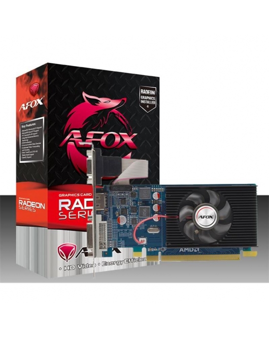 AFOX RADEON AFR5230-2048D3L9-V2 R5230 LP 2GB DDR3 64BIT 1XVGA 1XHDMI 1XDVI EKRAN KARTI